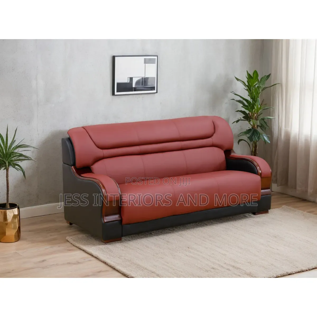 Luxury Sofa Set in Genuine Leather