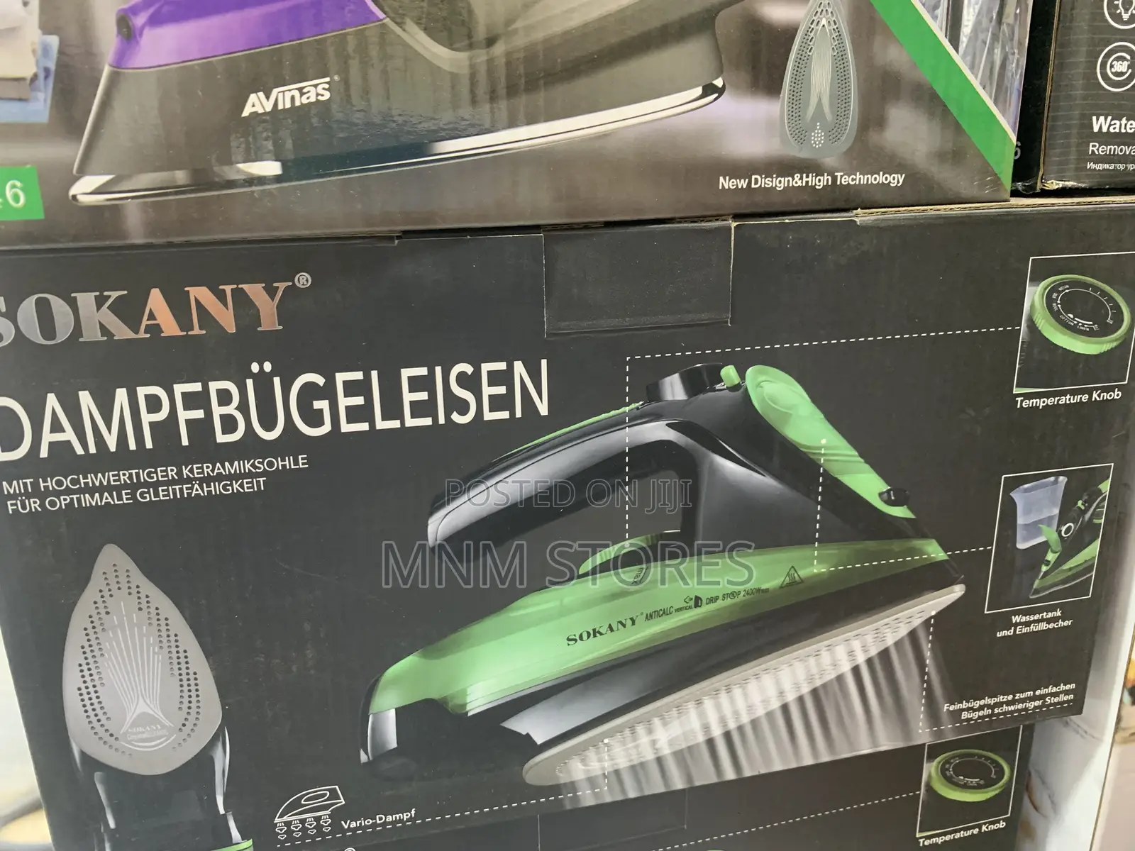 Sokany Iron Cordless