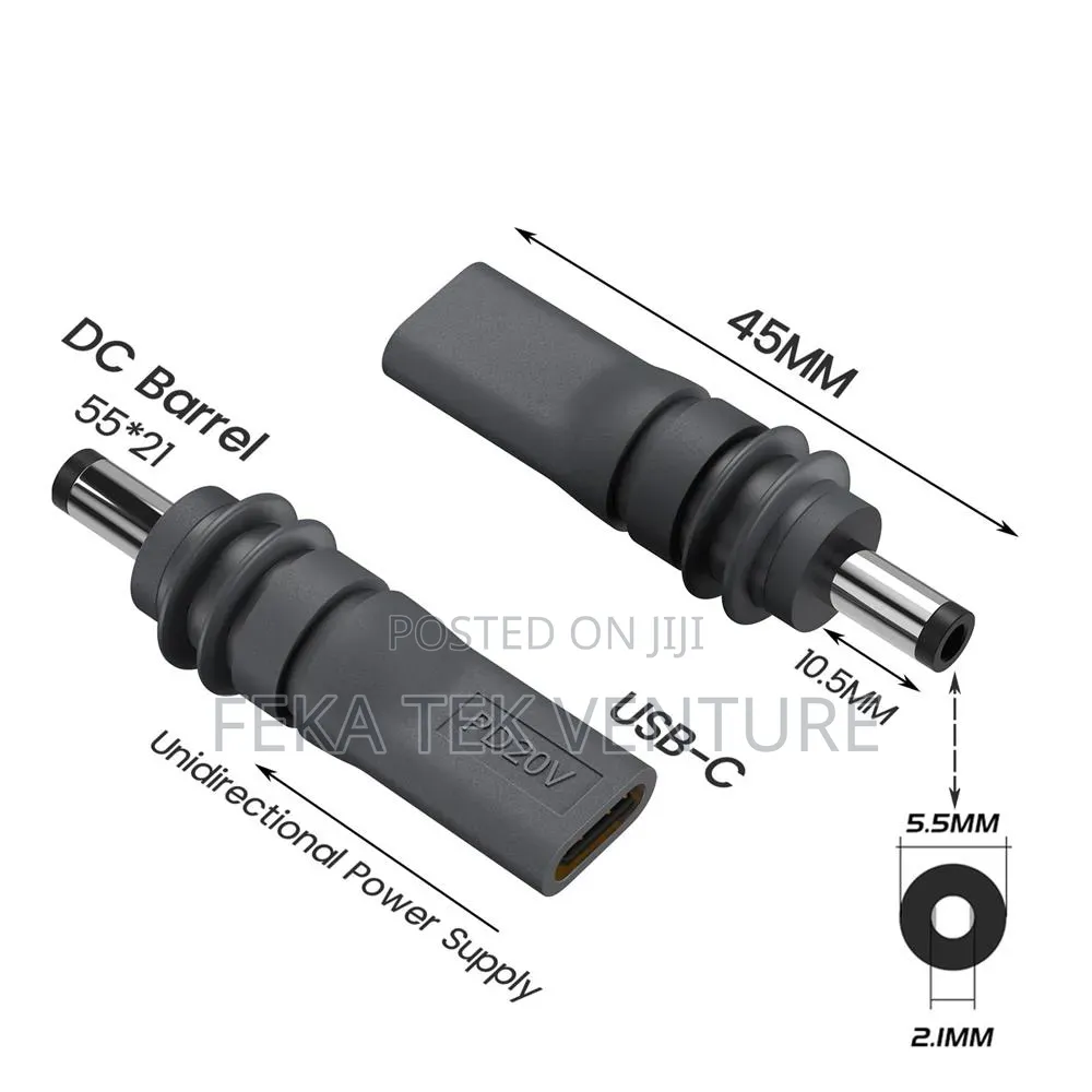 Starlink Mini 2in1 Cable Dc to Type C and to Dc Adapter