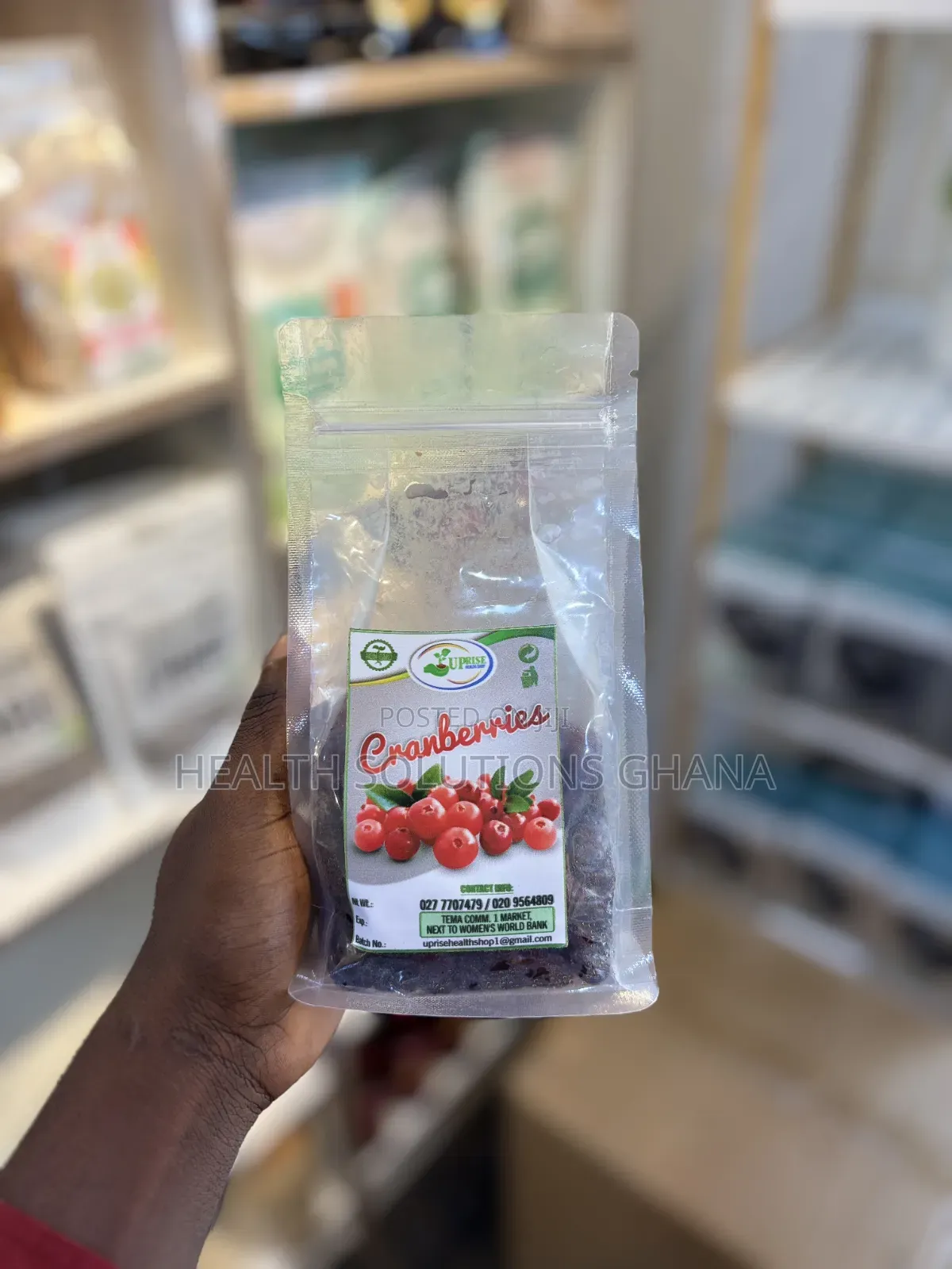 Dried Cranberries For Antioxidant Urinary Wellness Support