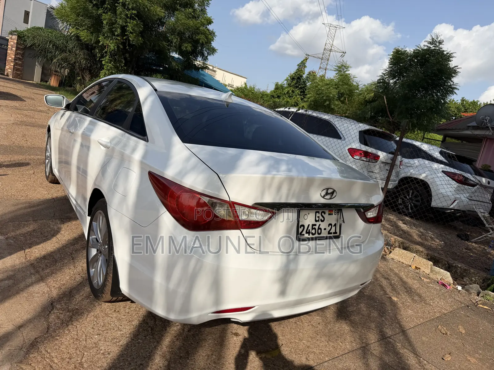Hyundai Sonata 2012 White