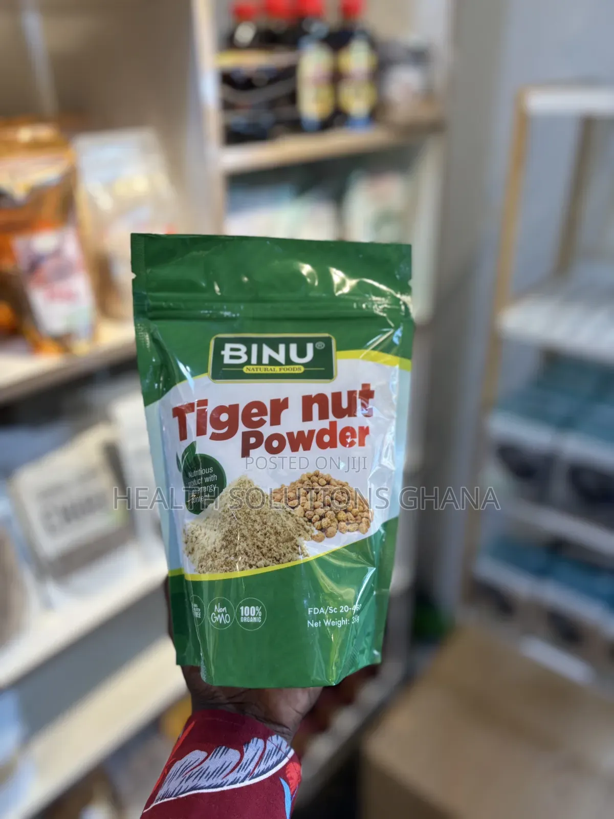 Tiger Nut Powder 350g For Energy Digestive Wellness Support