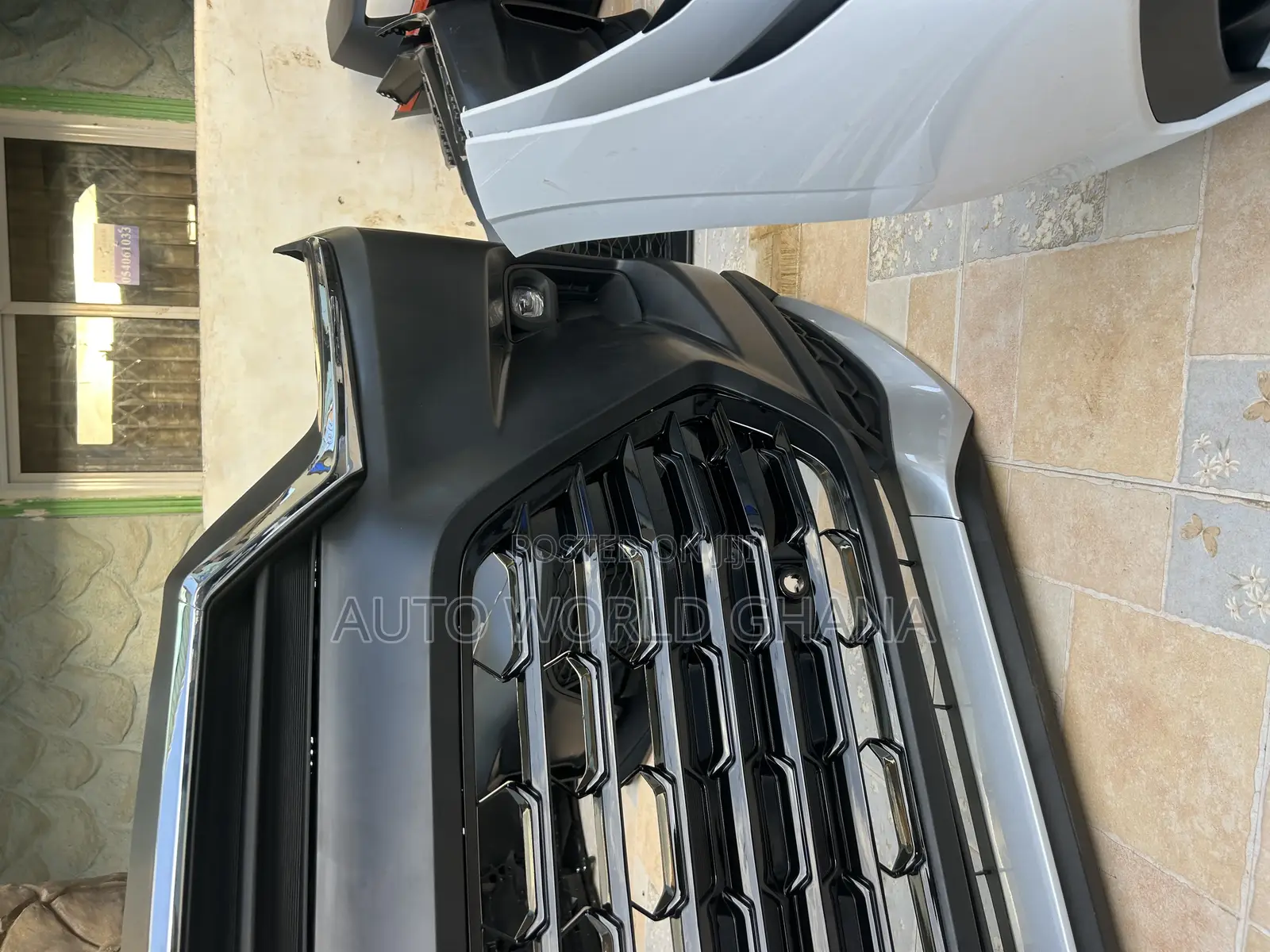 Toyota Highlander Grand Front Bumper 2024 2025