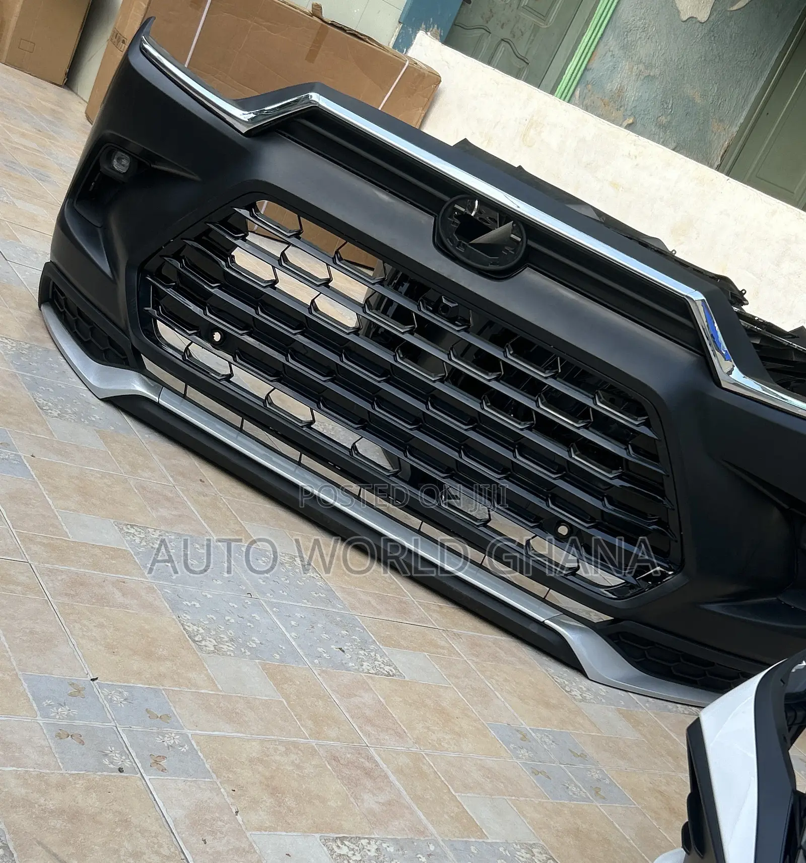 Toyota Highlander Grand Front Bumper 2024 2025