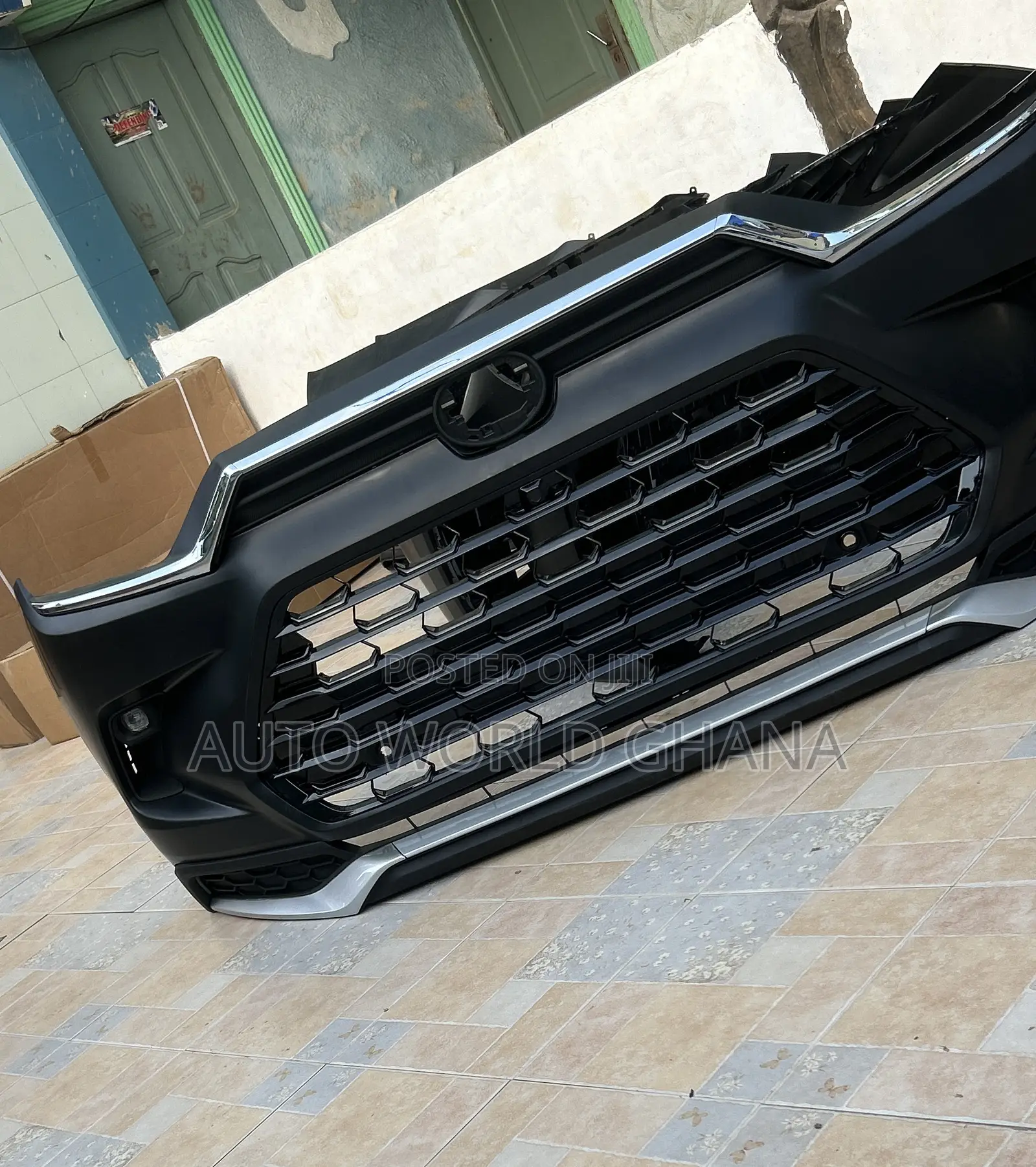 Toyota Highlander Grand Front Bumper 2024 2025