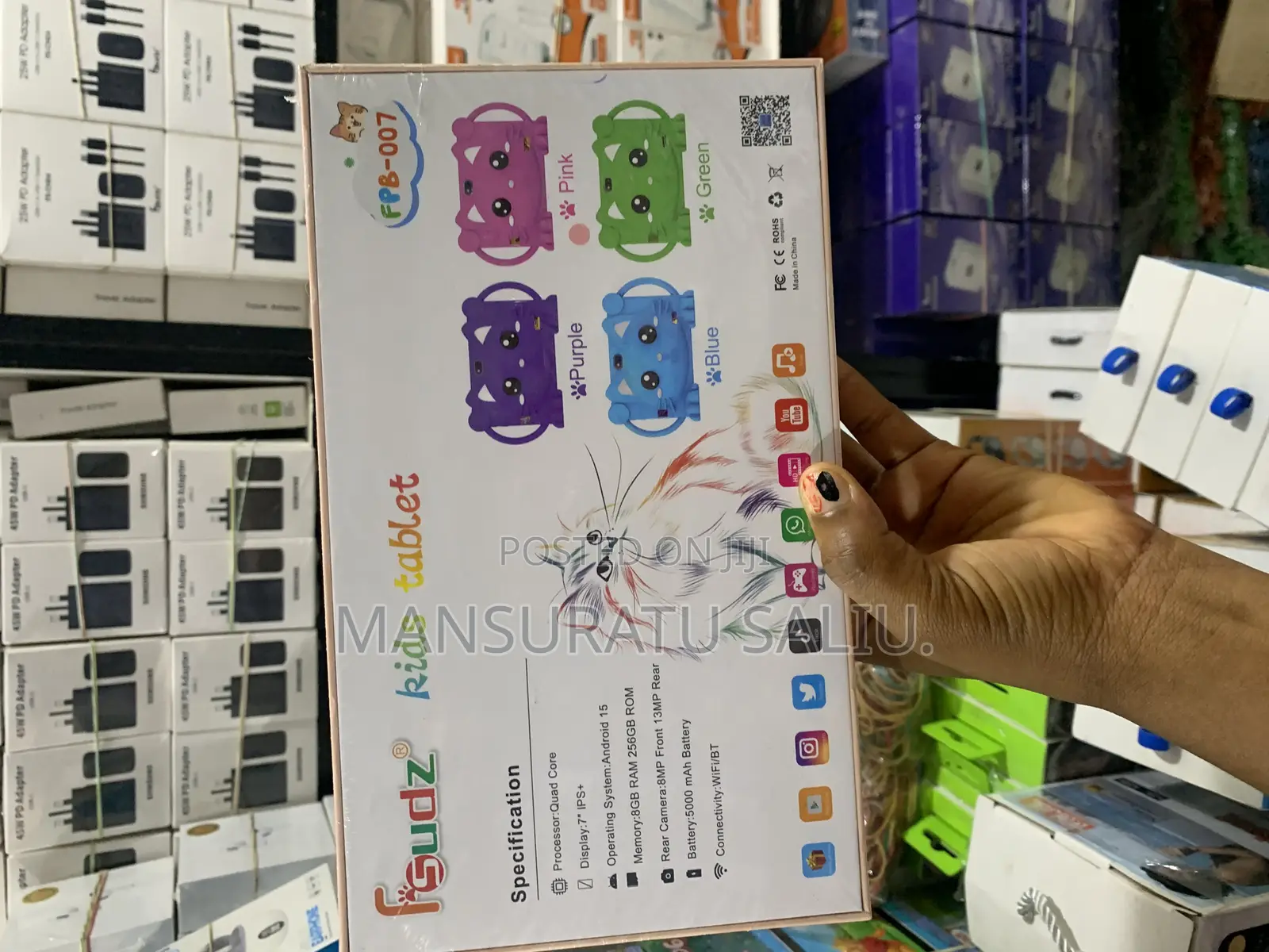 New Tablet 256 GB Blue
