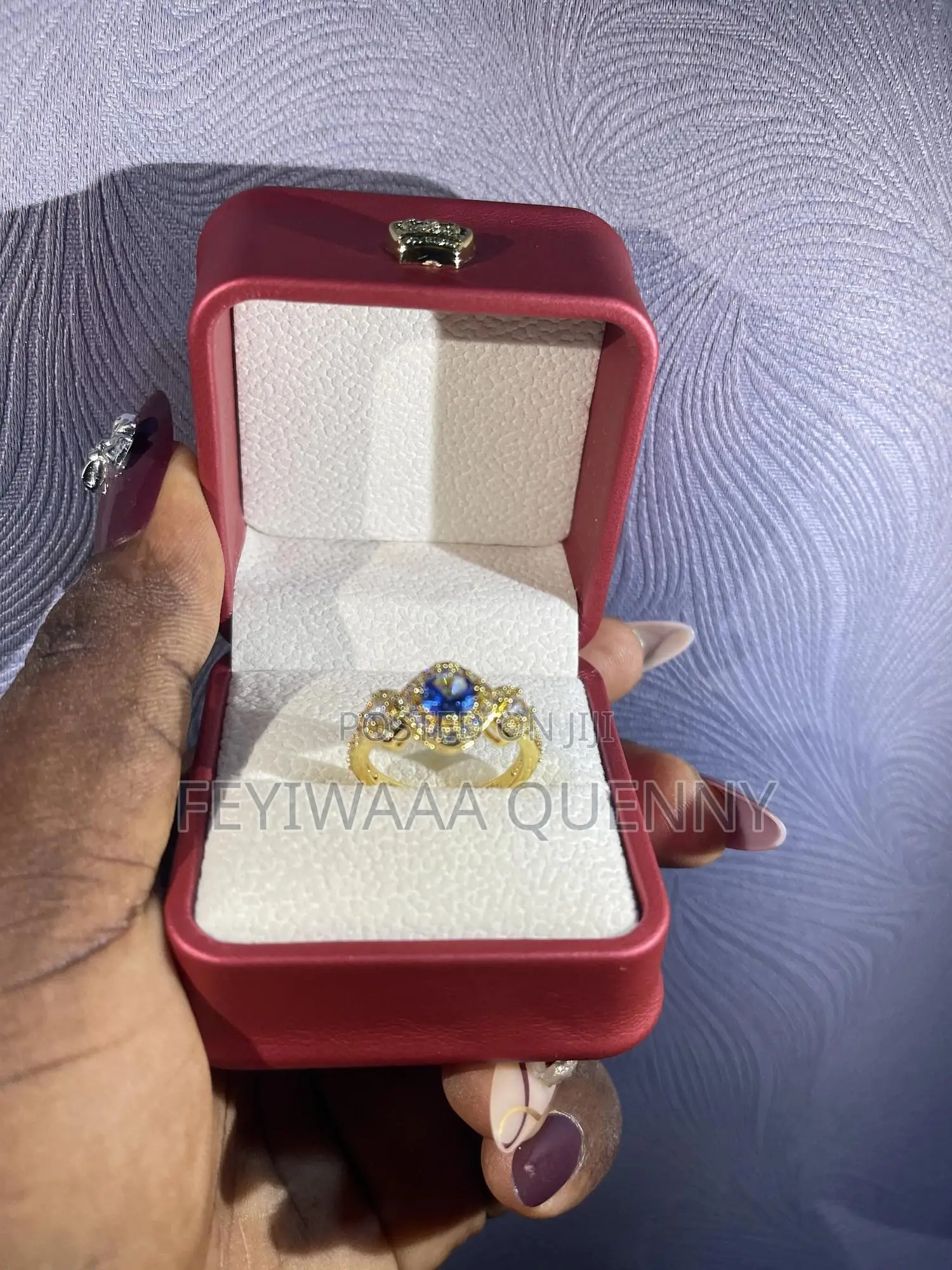 Elegant- Gold- Plated Statement Rings
