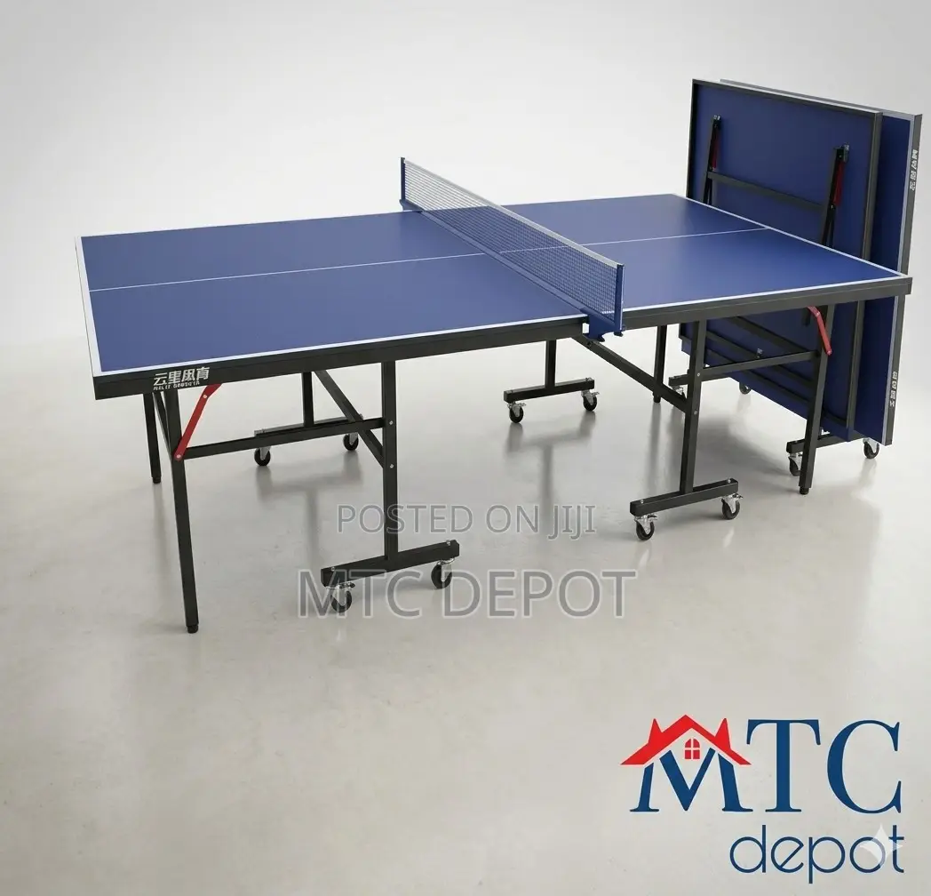 Single Folding Movable Tennis Table