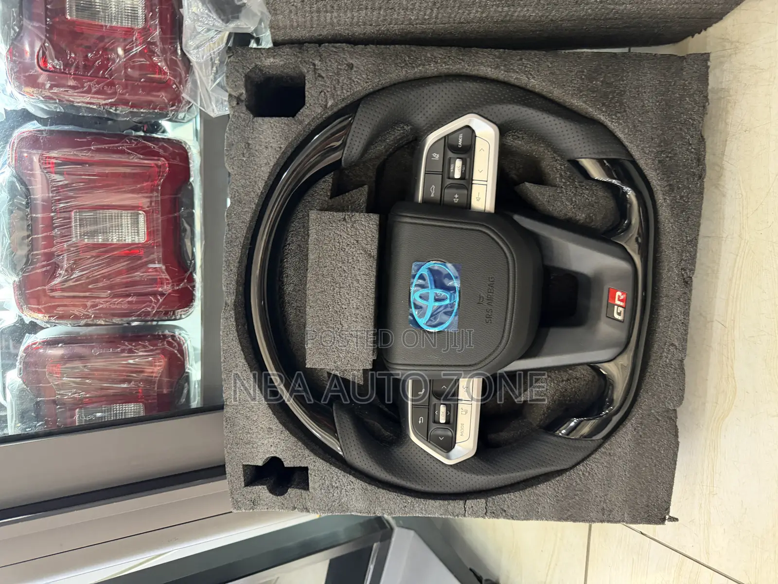 Toyota Land Cruiser 2018-23 Gr Steering Wheel Complete With Airbag