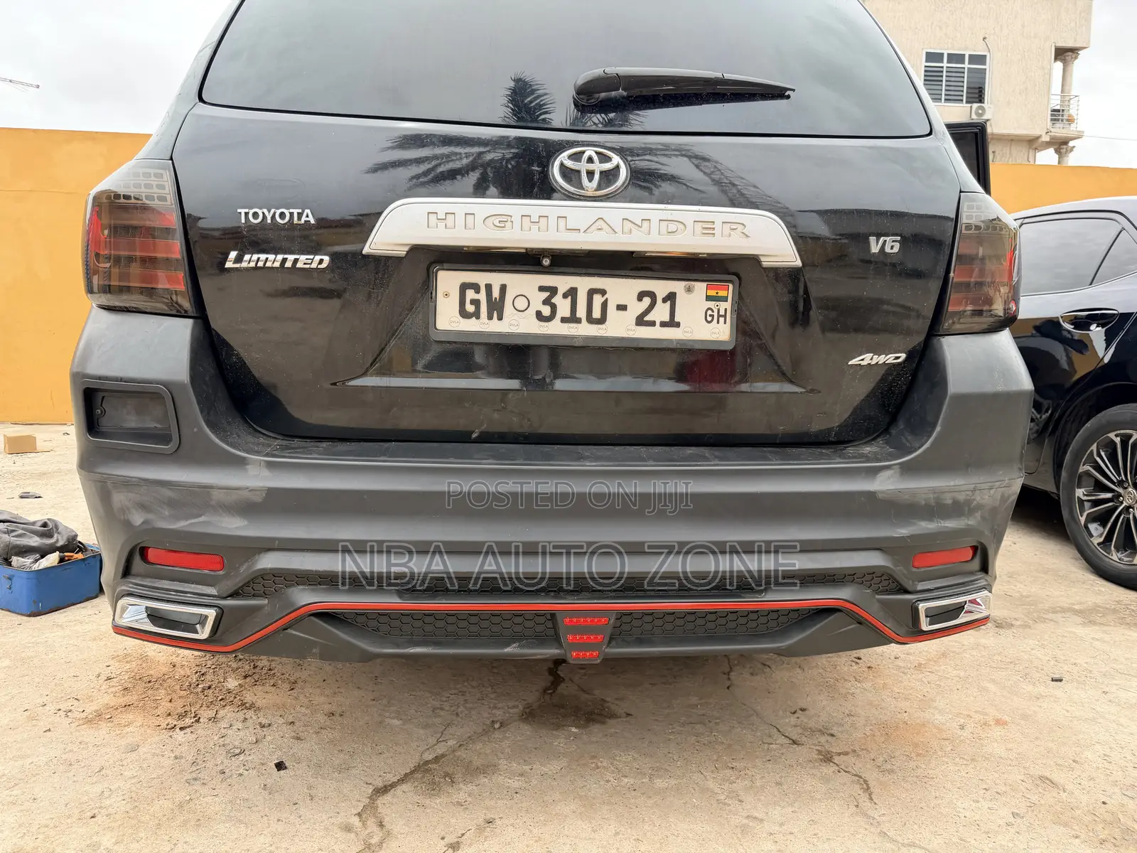 Toyota Highlander 2009-13 Lexus Spec Bumper Front and Rear/Back Bumper