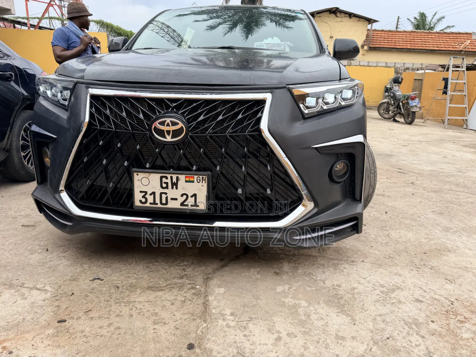 Toyota Highlander 2009-13 Lexus Spec Bumper Front and Rear/Back Bumper