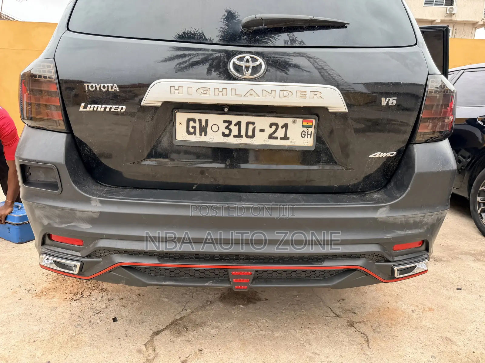 Toyota Highlander 2009-13 Lexus Spec Bumper Front and Rear/Back Bumper