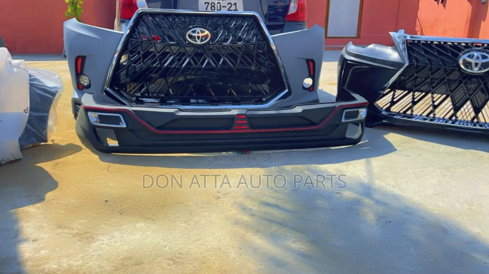 Toyota Highlander 2018 Lexus Style Bumper Available! 447 Autoparts