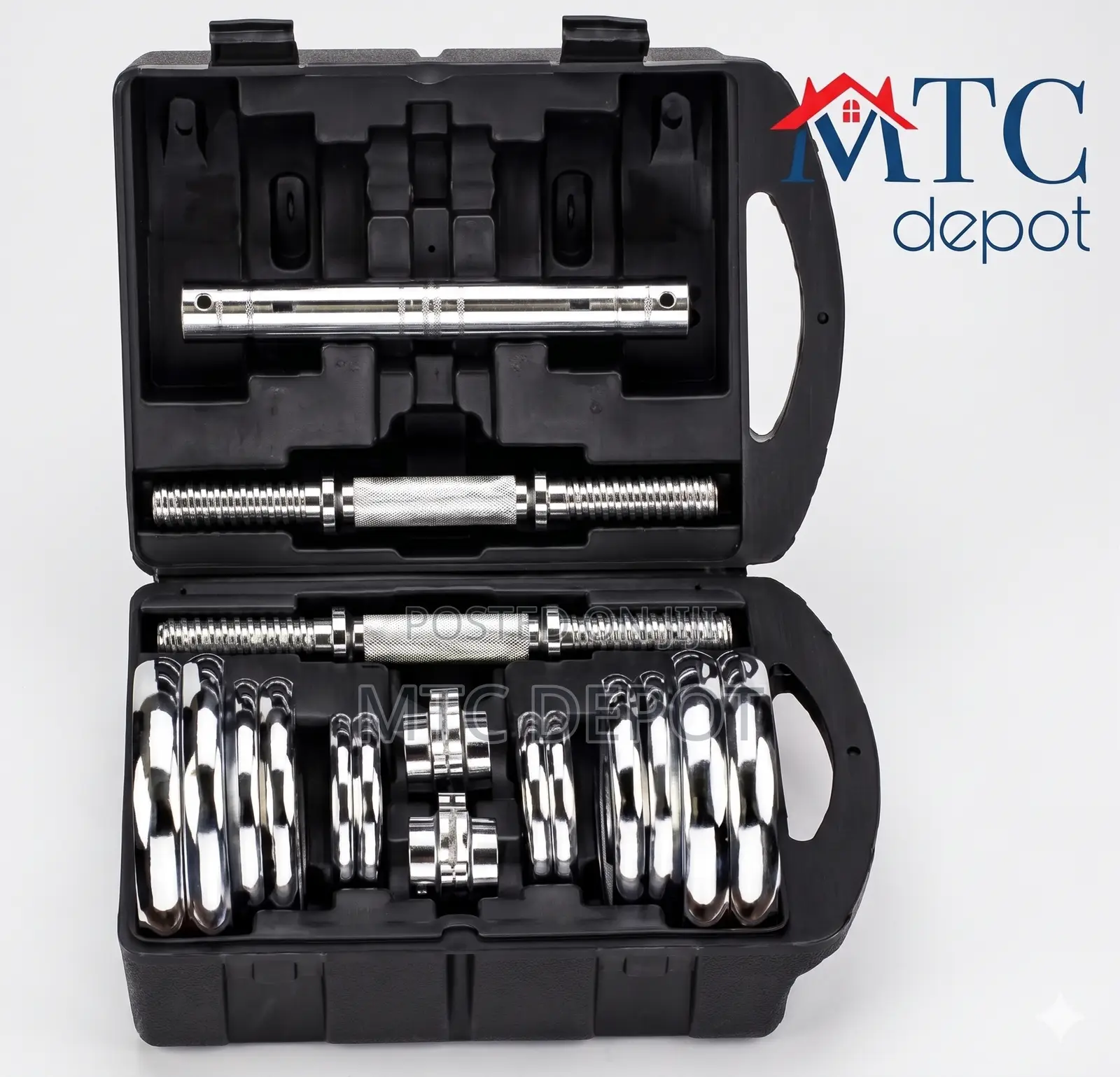 Electroplated Dumbbell Set 20kg
