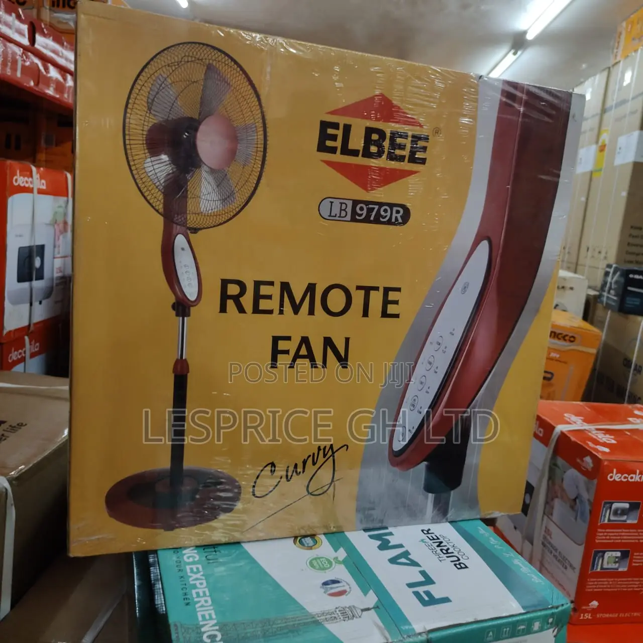 Easter Promo Still Ongoing on Our Ultra Modern Pedestal Remote Fan