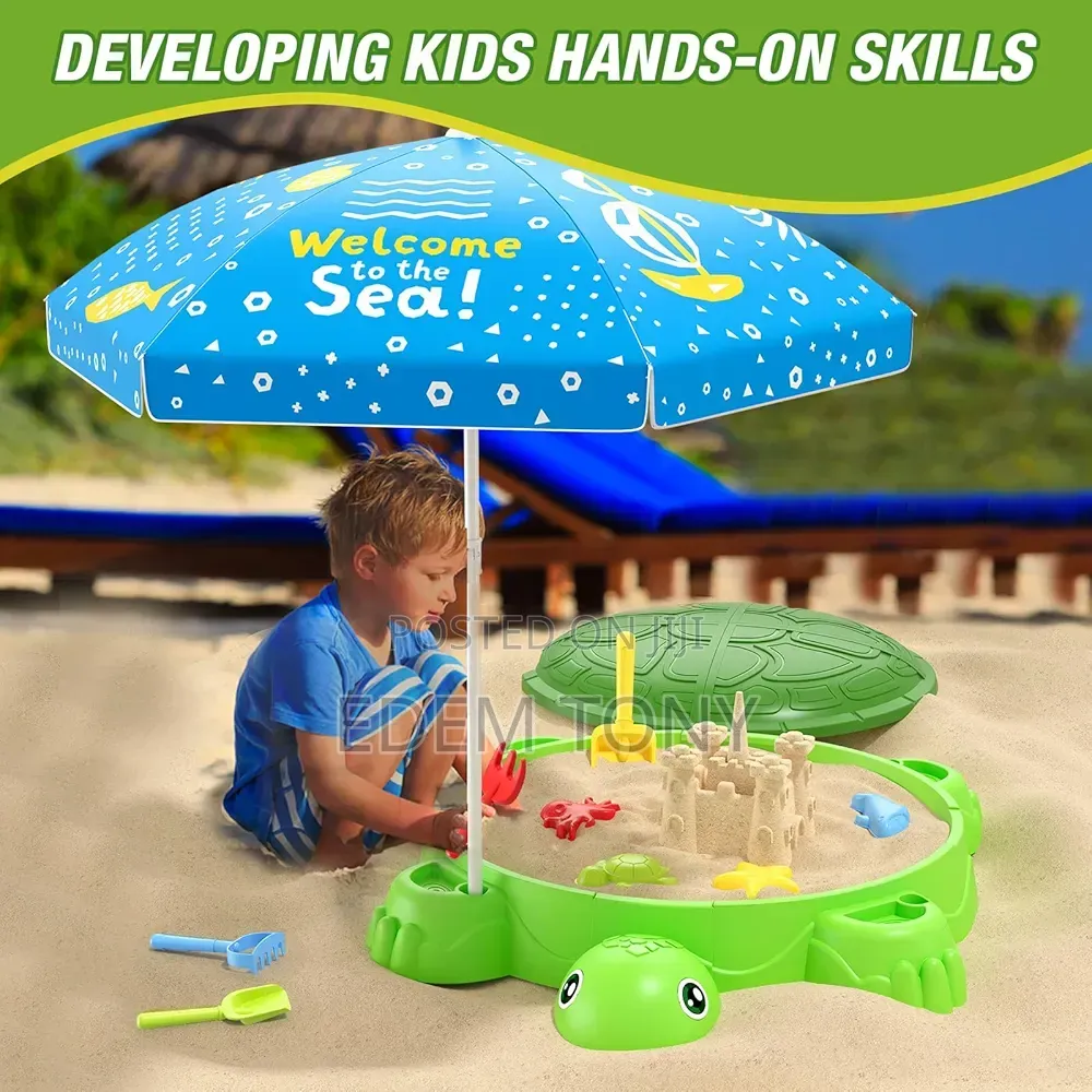Turtle Sand Box Beach Toys