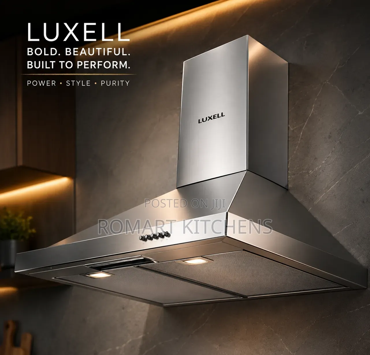 Quality Turkish 60cm Stainless Heat Extractor Hood