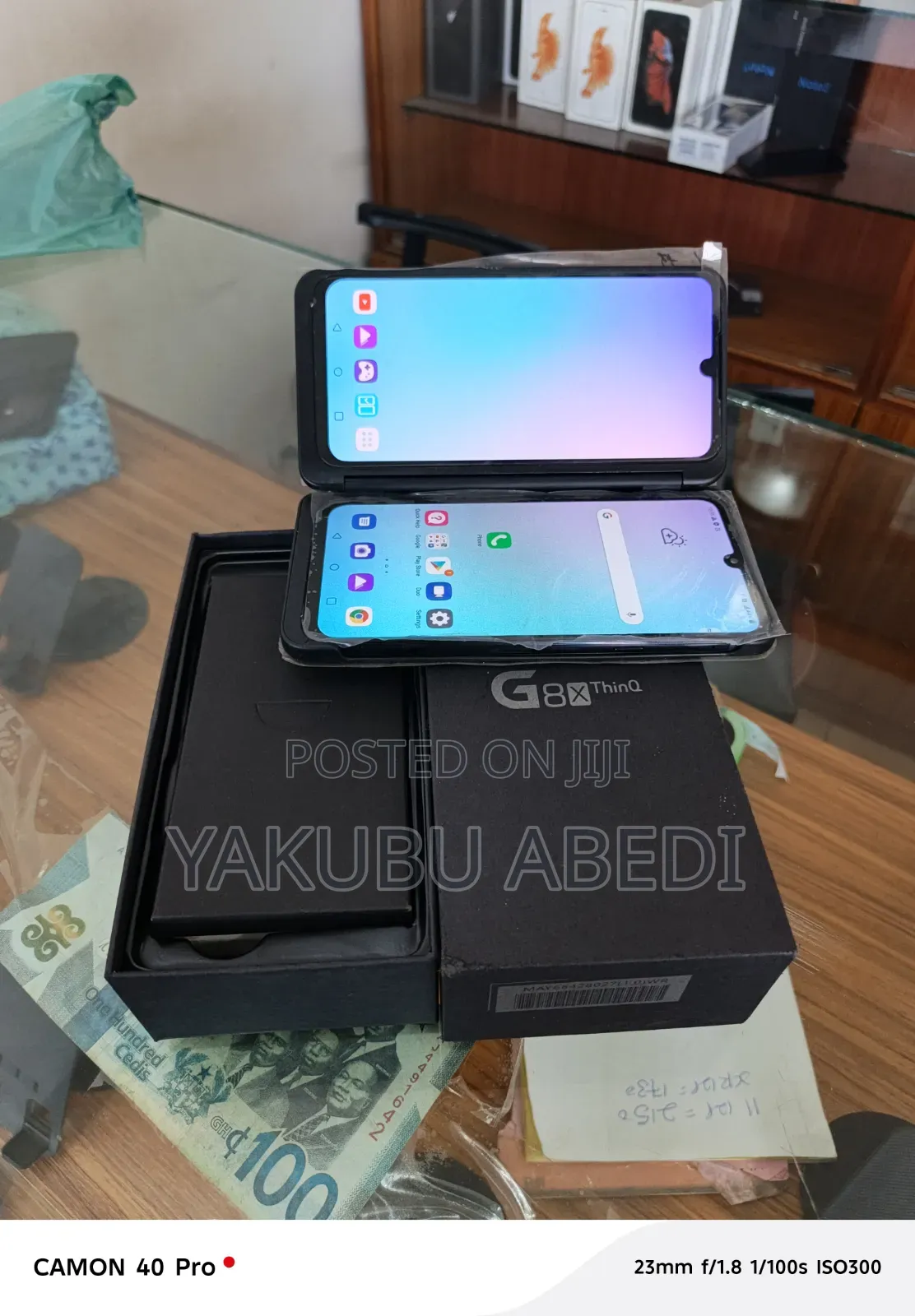 New LG G8X Thinq 128 GB Black