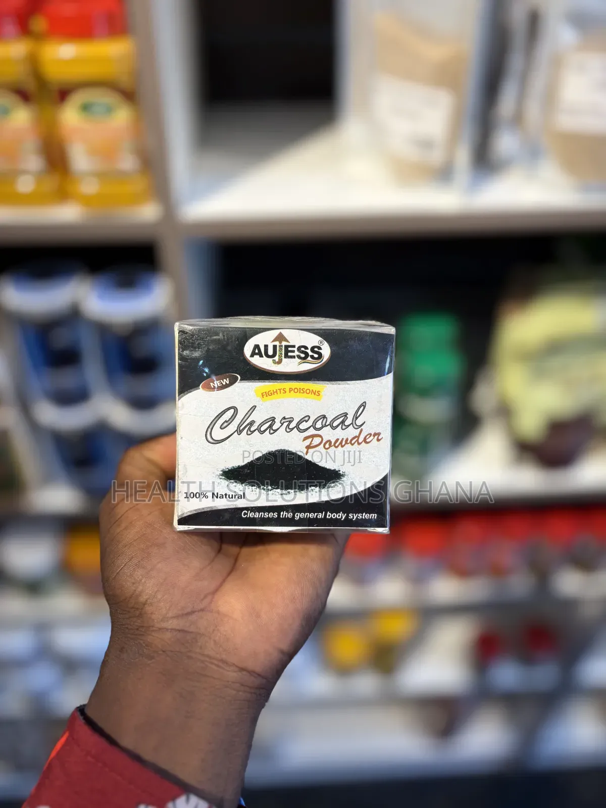 Charcoal Powder For Digestive Detox Wellness Support