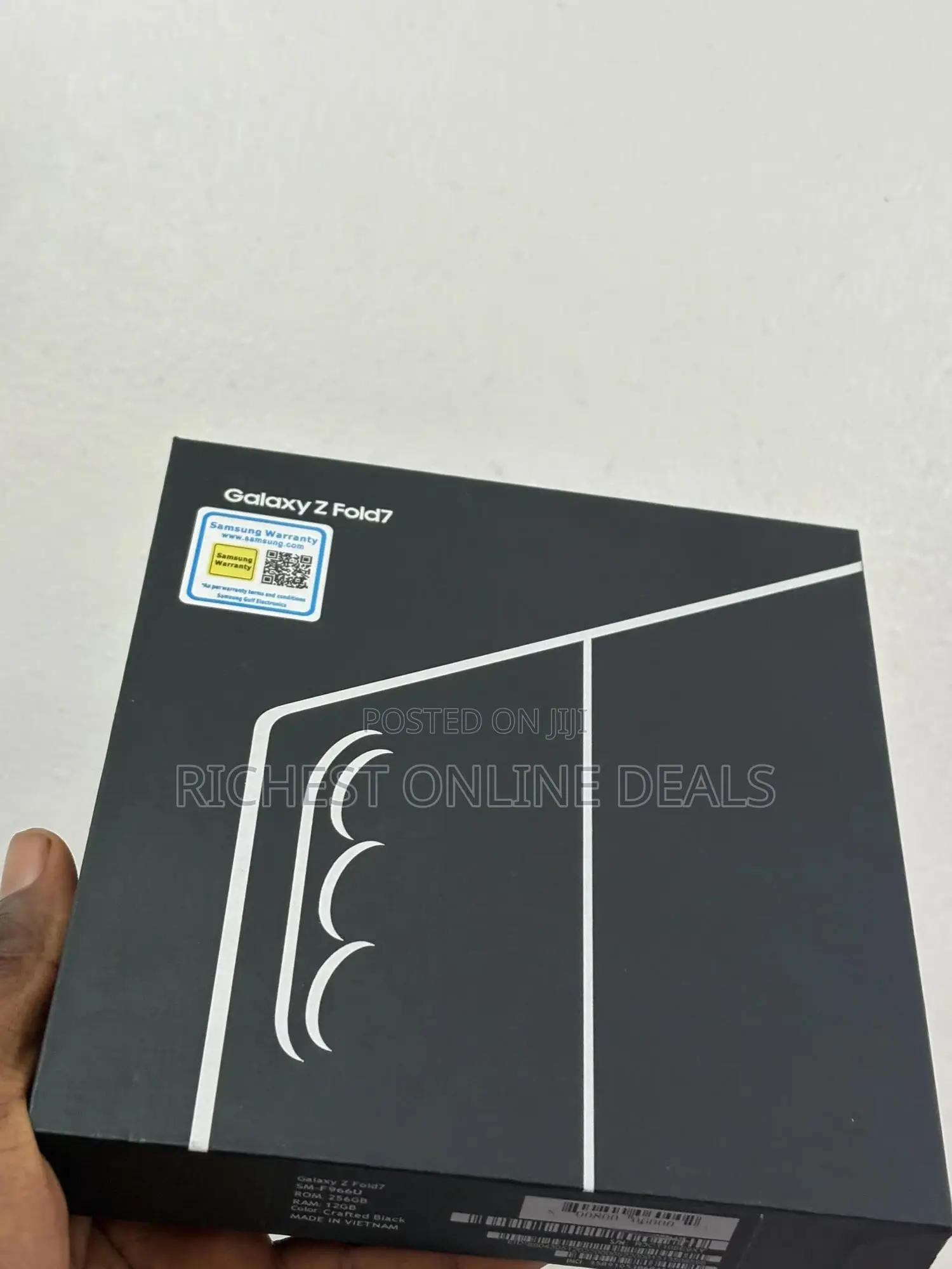 New Samsung Galaxy Z Fold7 256 GB Silver