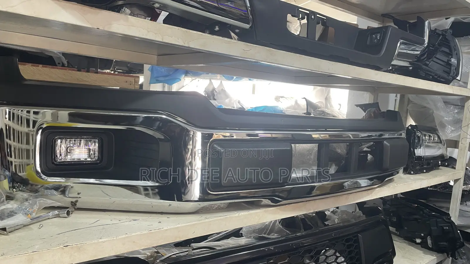 Ford F-150 2018 Front Bumper Complete 2018, 2019, 2020 Model