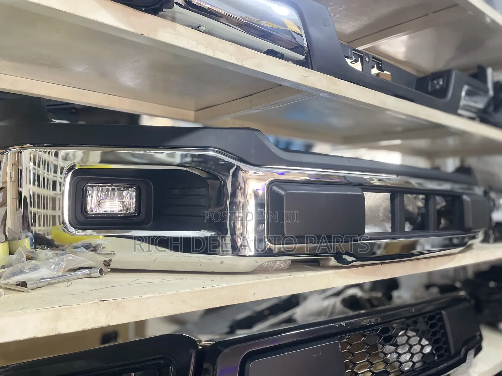 Ford F-150 2018 Front Bumper Complete 2018, 2019, 2020 Model