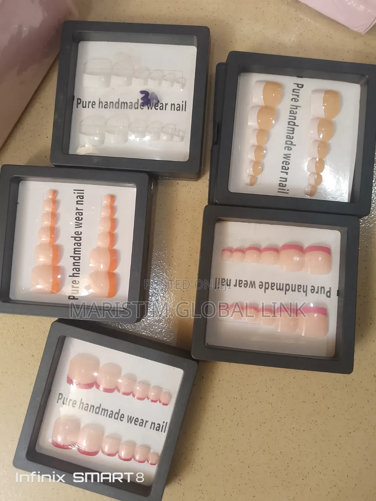 Pure Handmade Wear Toe Nail (Leg)