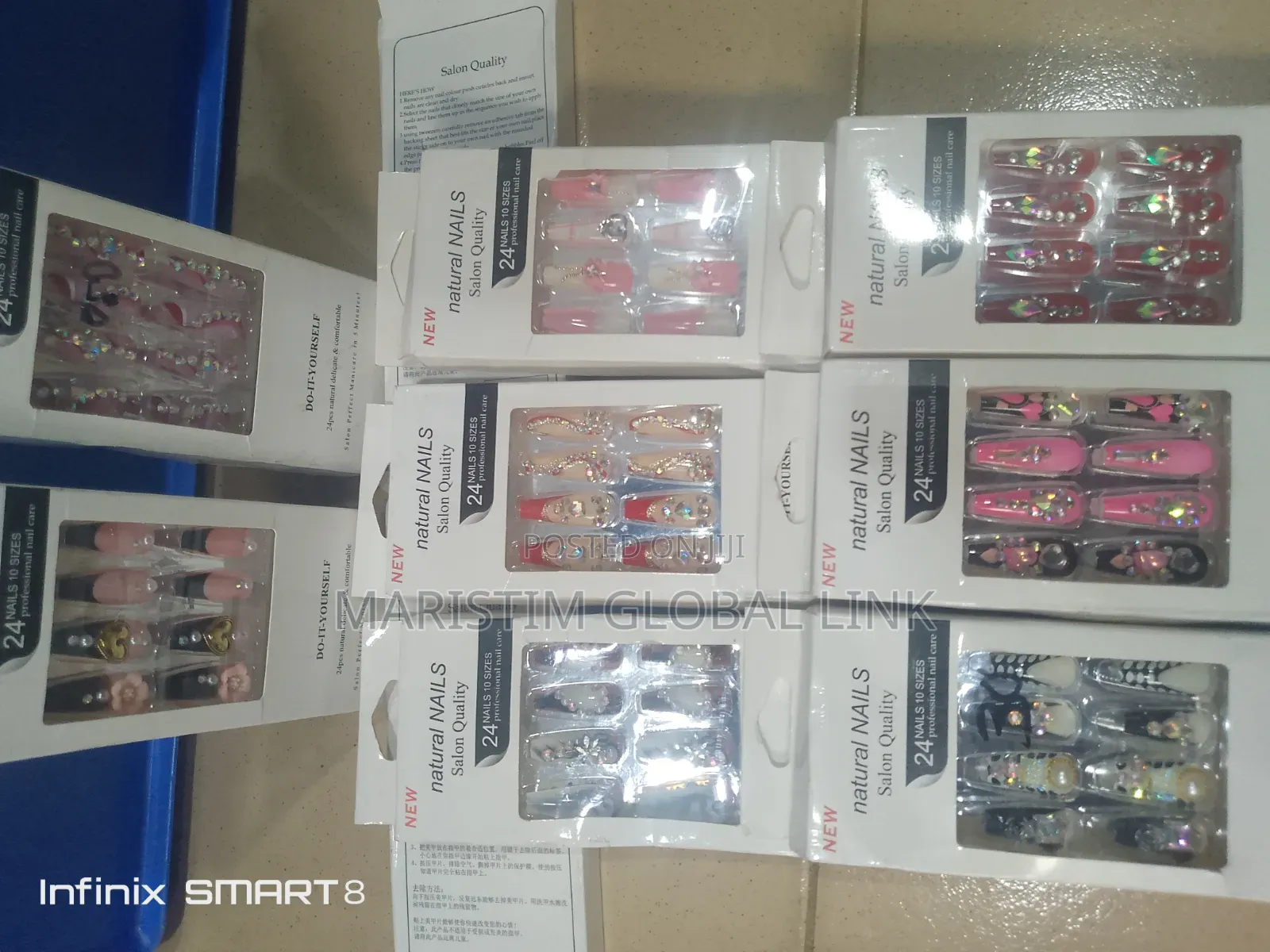 Press-on Gel Nails (Finger)
