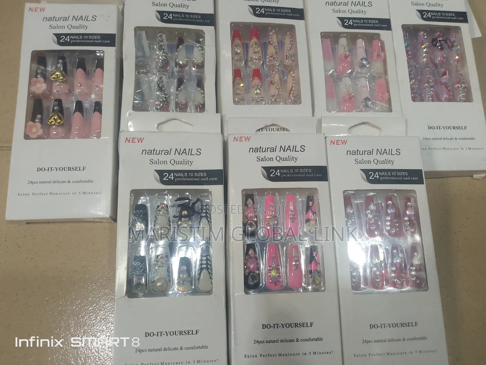 Press-on Gel Nails (Finger)