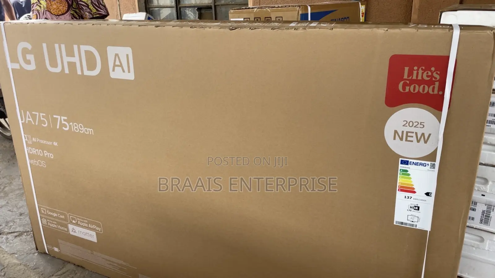 Lg 75 Inch Uhd Ua75 Ai Smart Tv