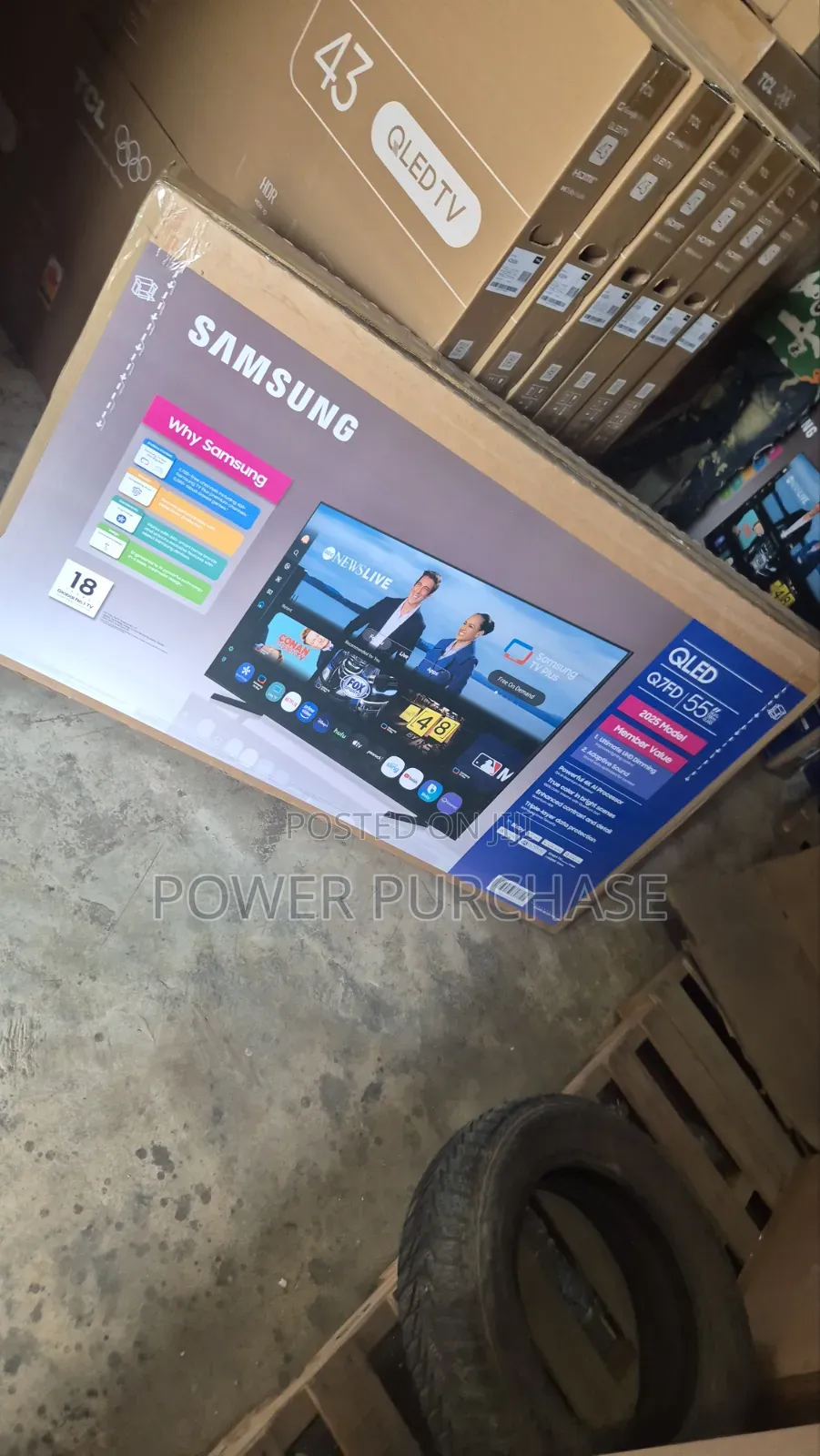 Samsung" Qled Q7f Vision Ai Smart Tv