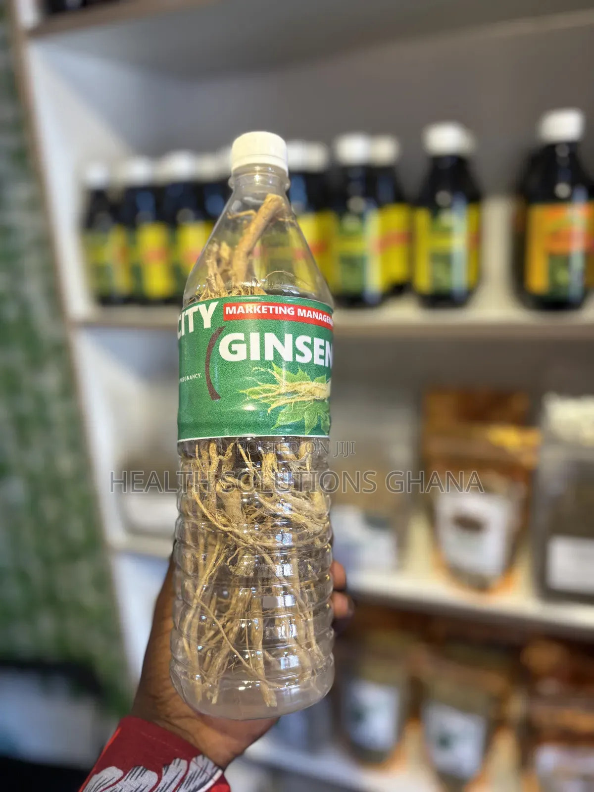 Ginseng Root for Energy Vitality Wellness Support