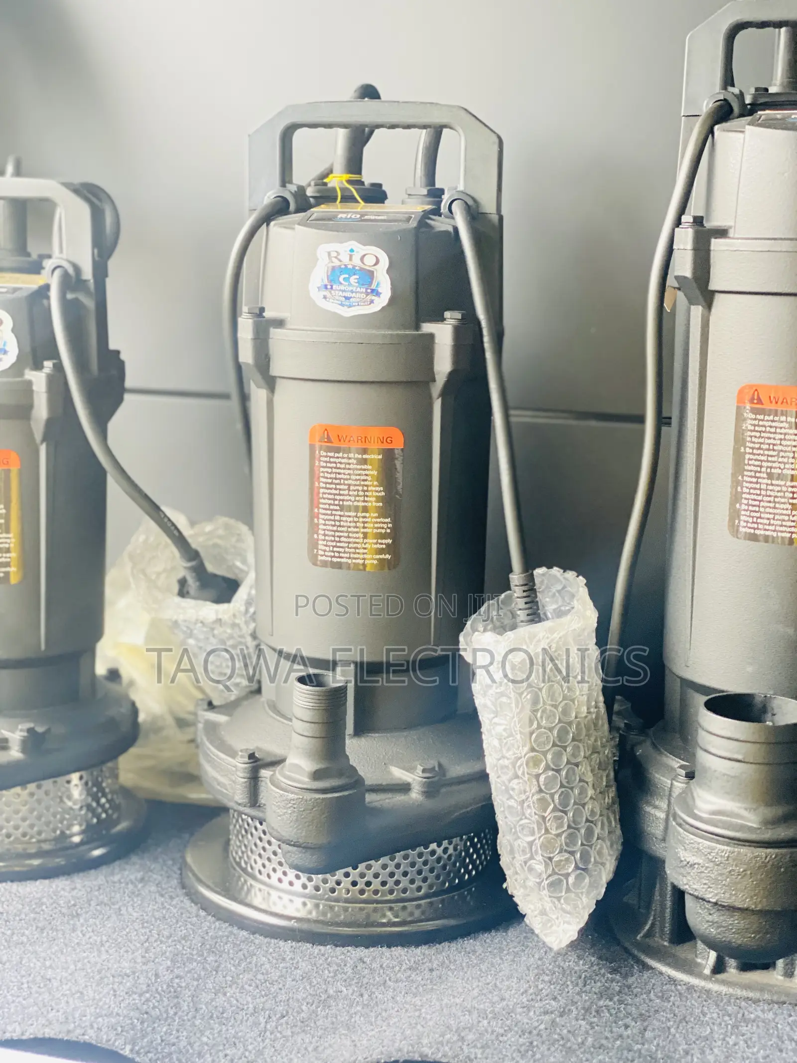 Efficient Rio 1hp Sewage Pump