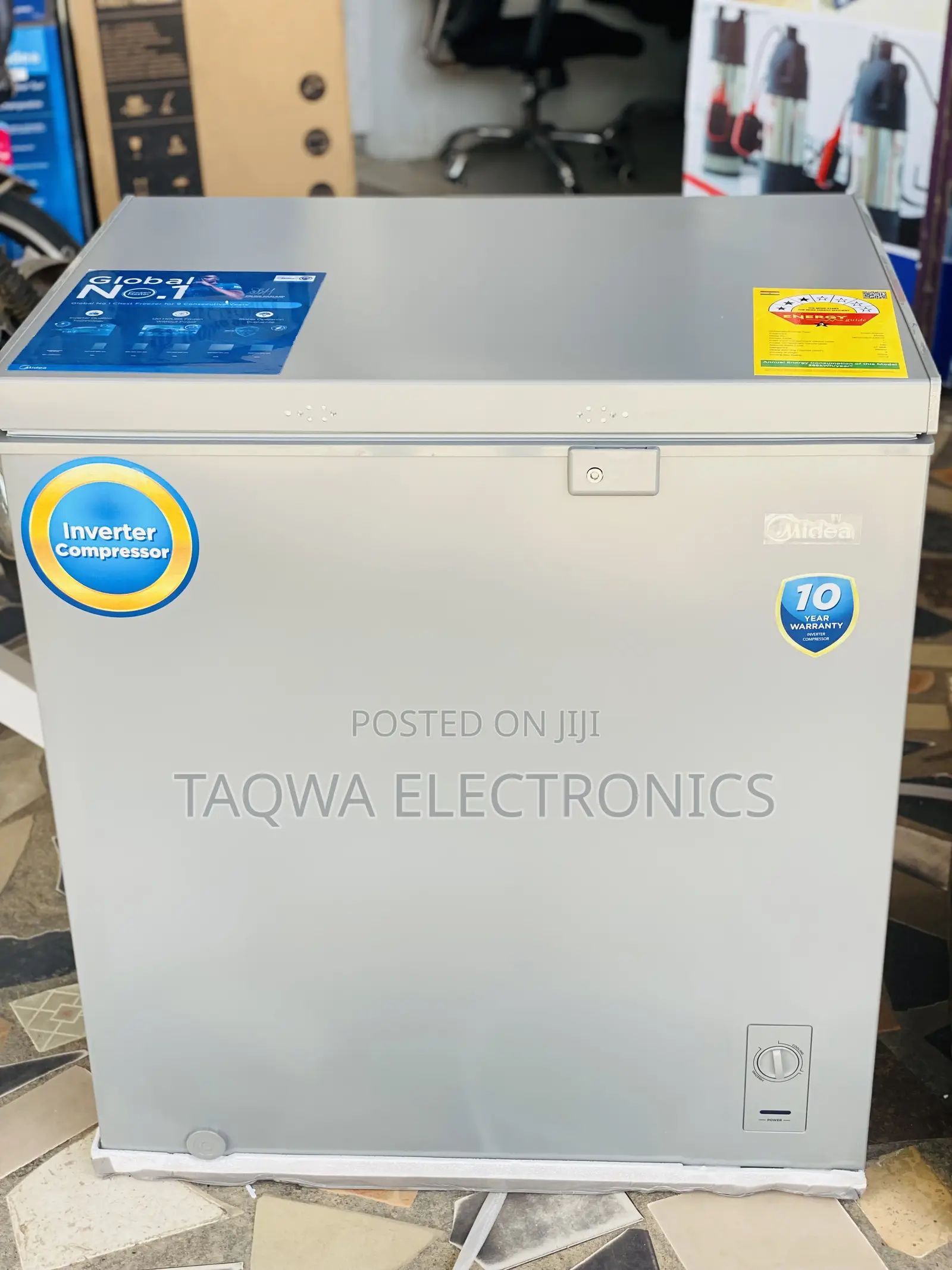 Midea 198l Chest Freezer