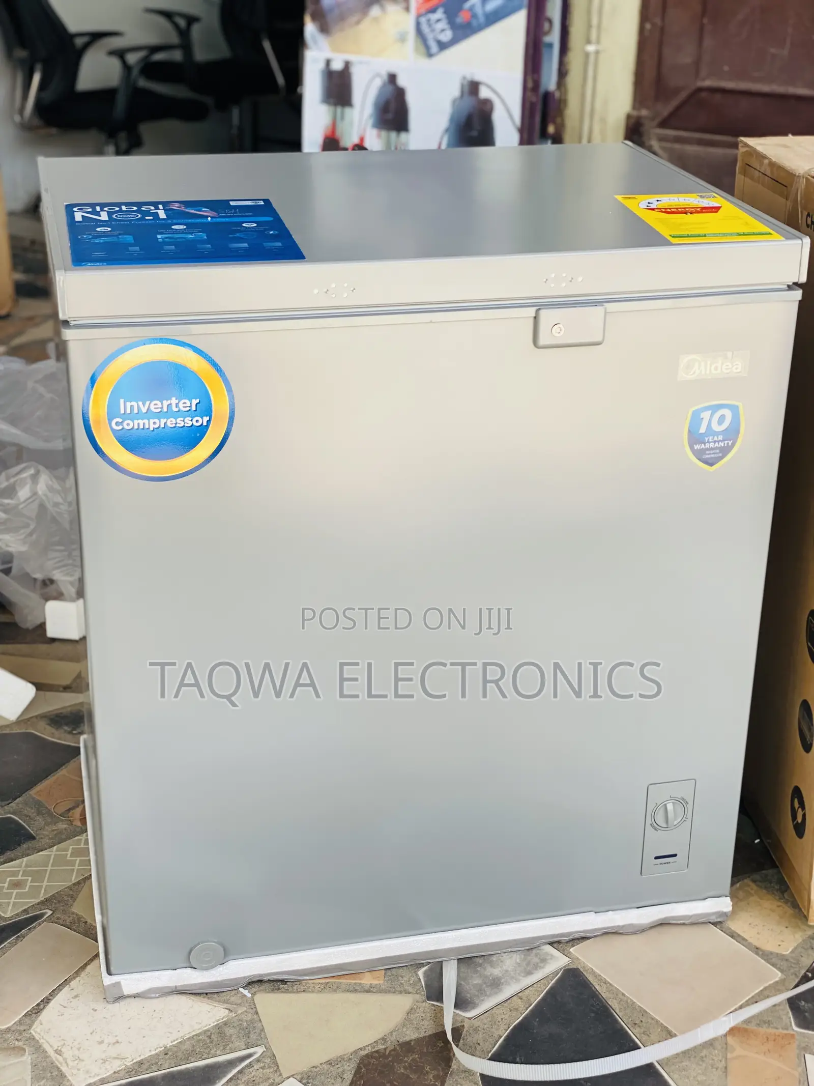 Inverter Midea 198l Chest Freezer