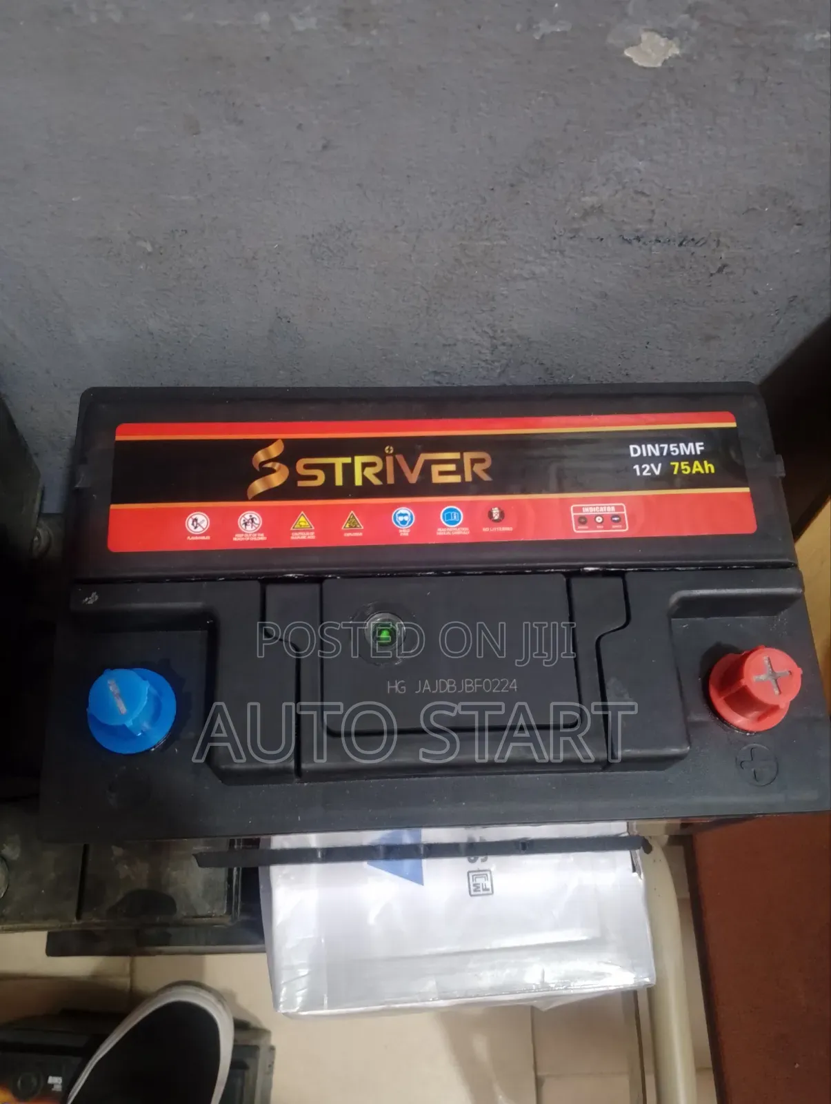 Car Battery 75ah + Free Delivery Within Accra