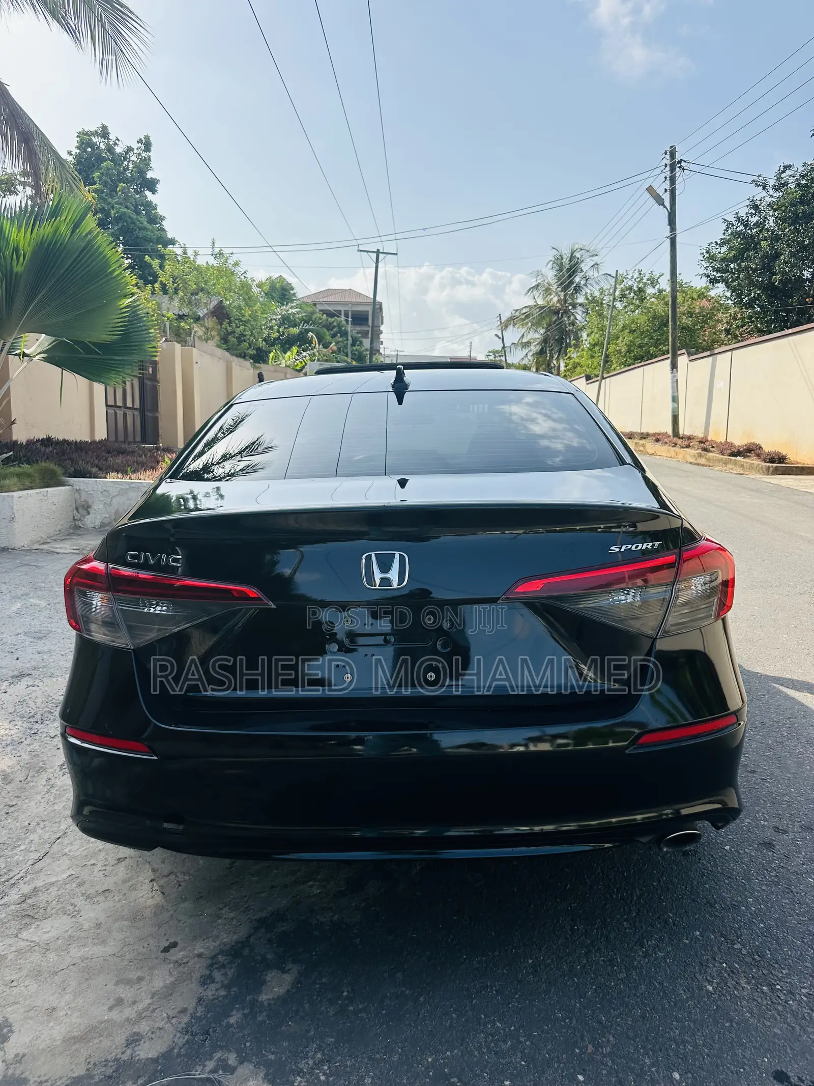 Honda Civic Sport 2022 Black