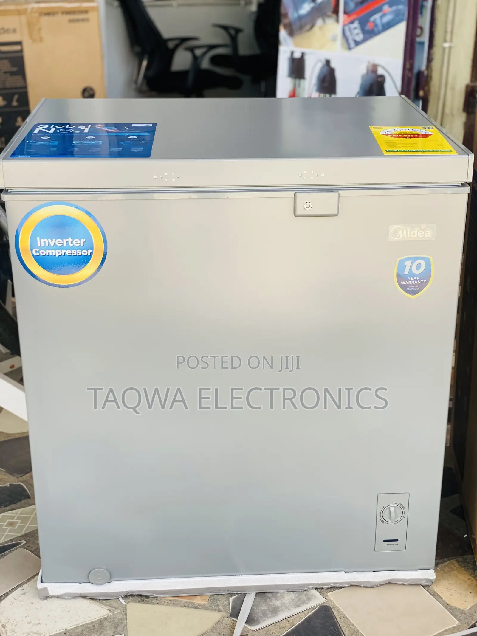Mdrc362fzg42d Midea 198 Litres Chest Freezer