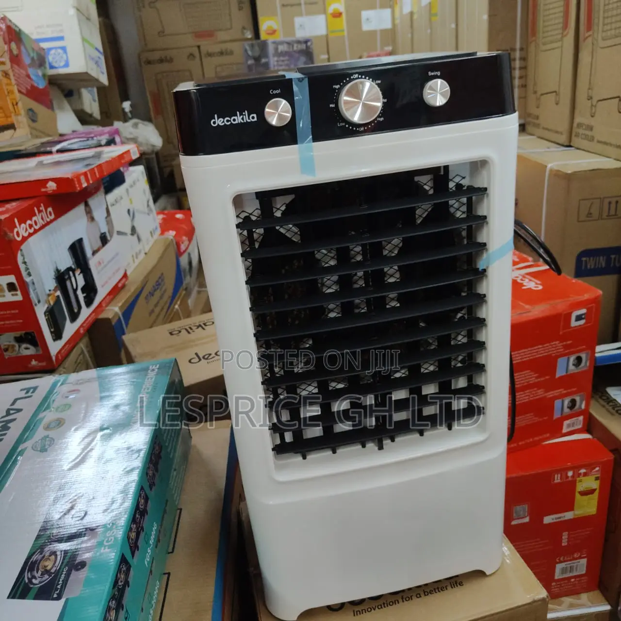 Nice and Portable 100w Water Powered Air Cooler From Decakila