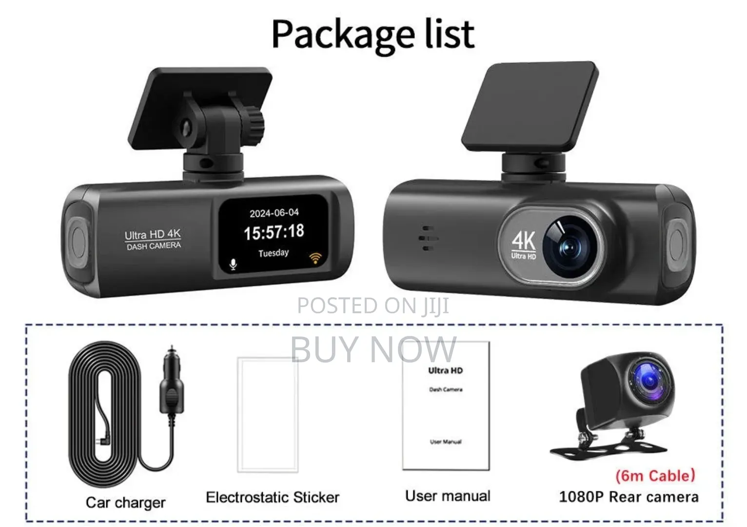 Dashcam (Front and Back)