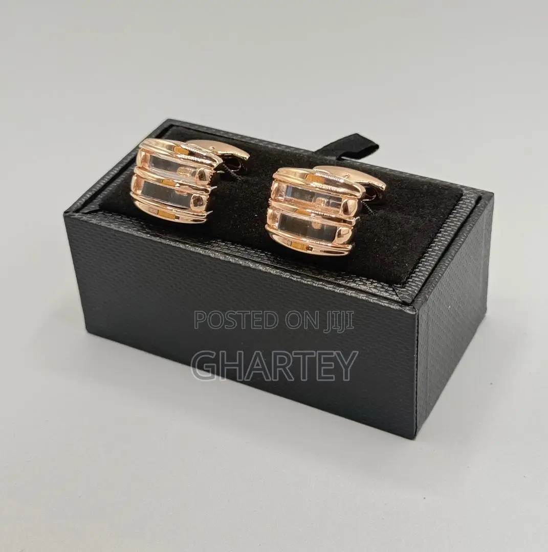 Unique Rosegold Luxury Designed Cufflinks
