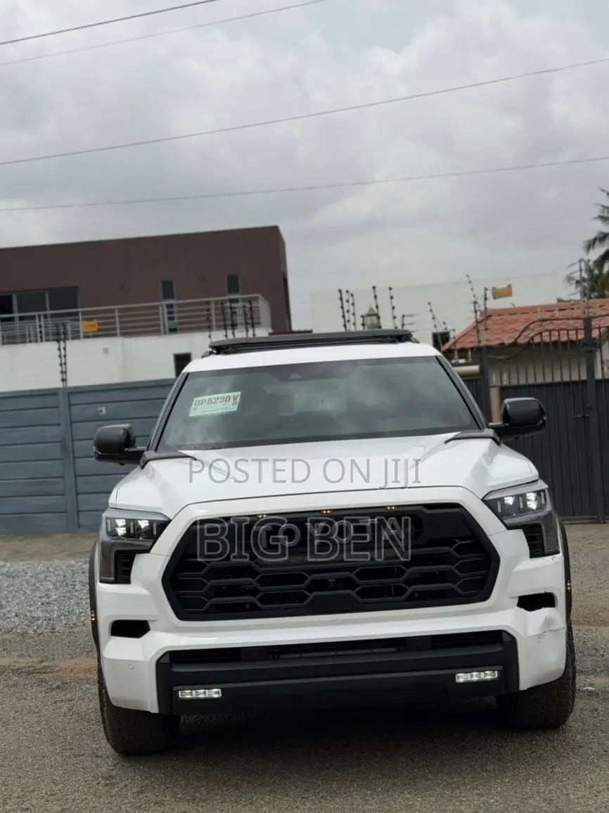 New Toyota Sequoia TRD PRO 4WD 2026 White