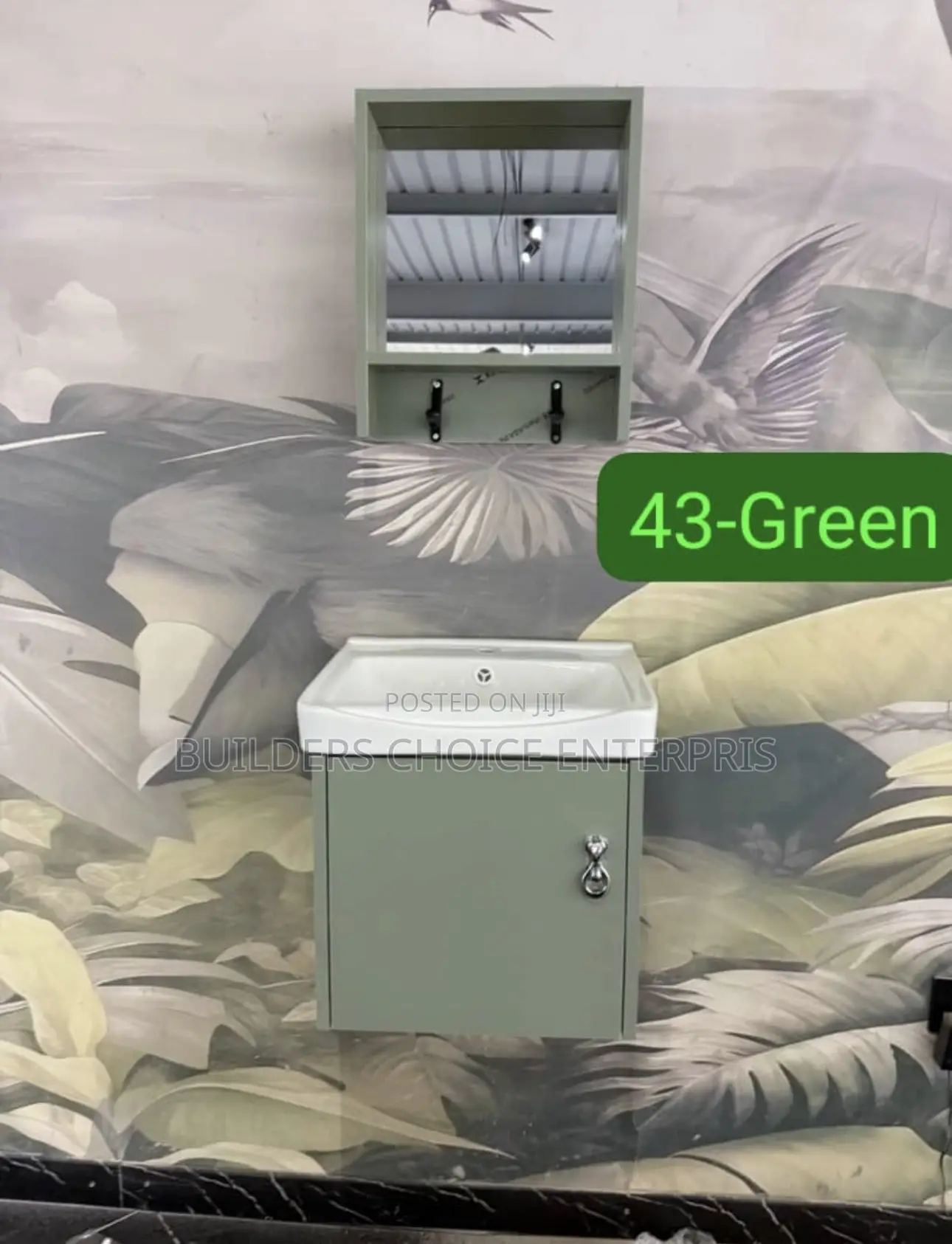 40cm Cabinet Basin With Mirror
