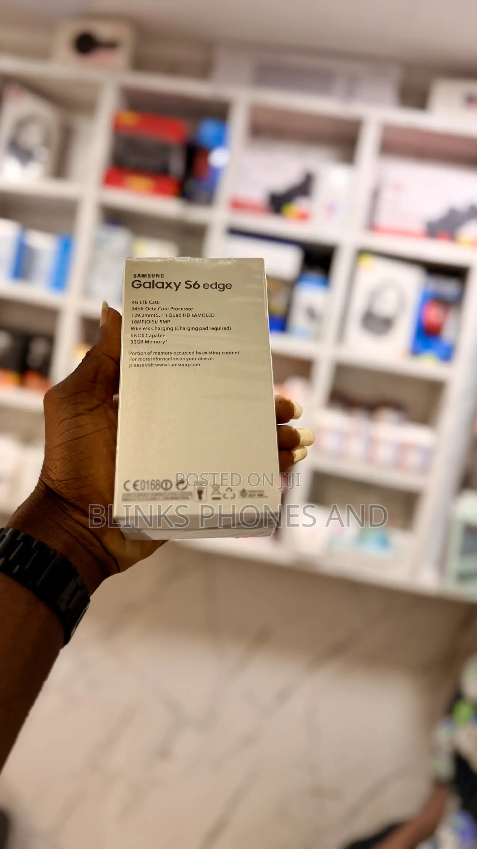 New Samsung Galaxy S6 edge 32 GB Silver