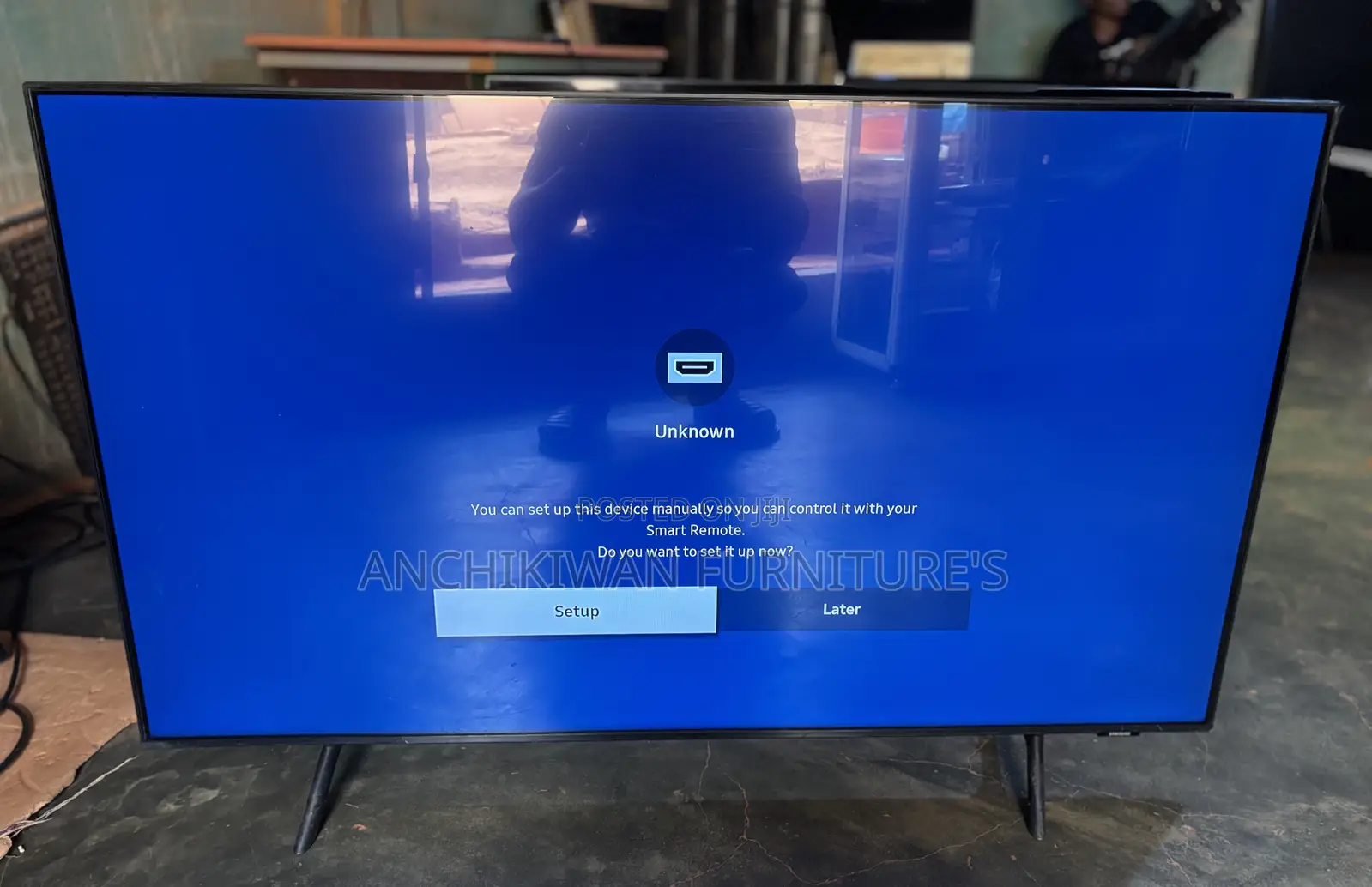 Airslim Samsung50inch Smart Tizen Os Software Tv (Cash On Delivery