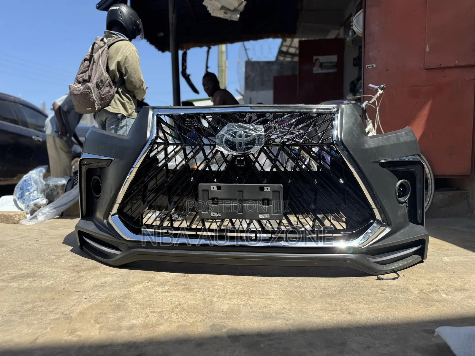 Toyota Highlander 2008-11 Lexus Spec Bumper Front and Rear/Back