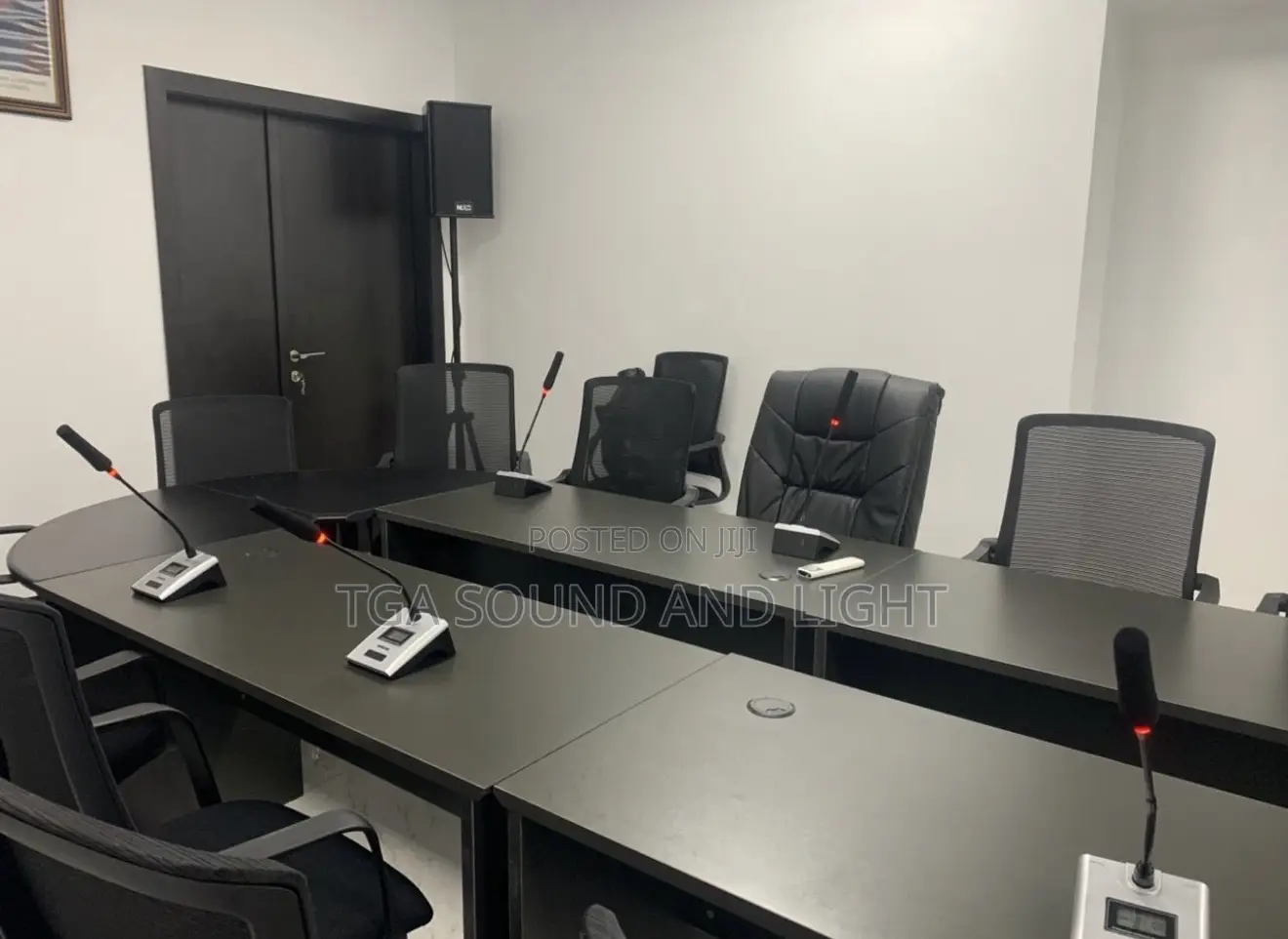 Complete Conference Pa System(Microphones,Speakers)