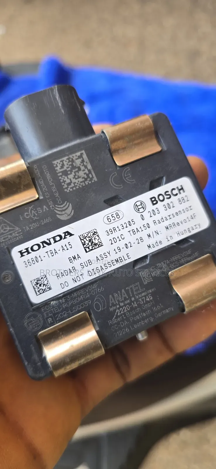 2018-2021 Honda Civic Radar Sensor