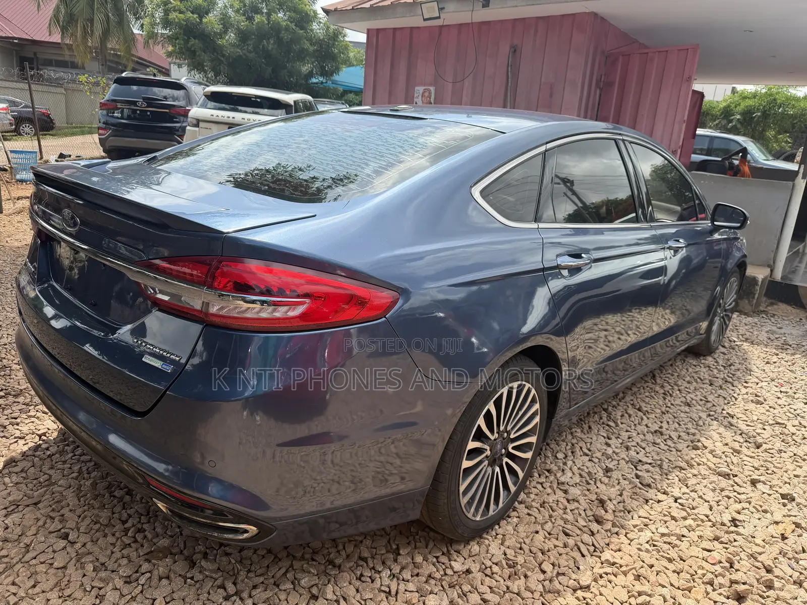 Ford Fusion Titanium AWD 2019 Matt Black