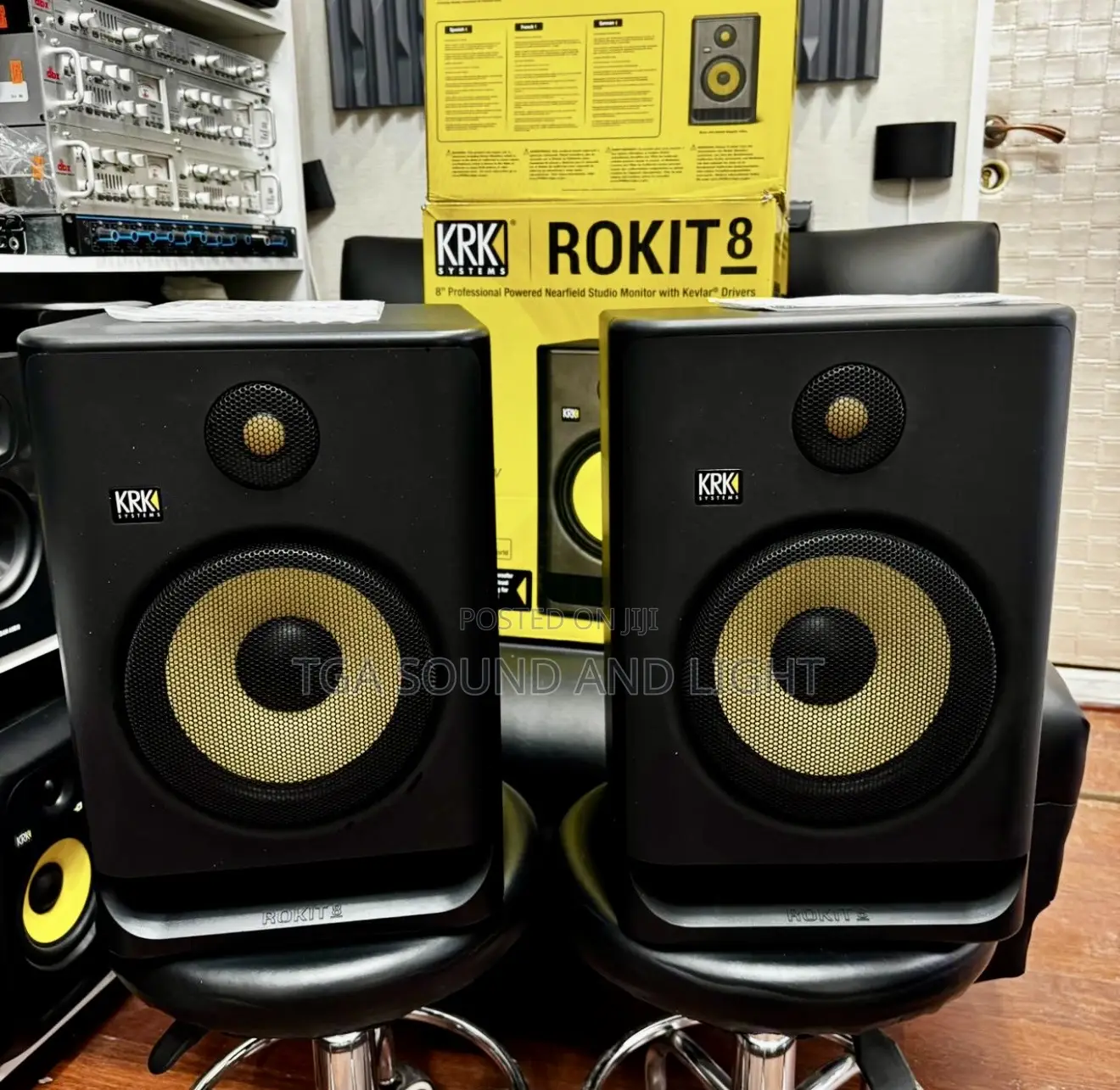 KRK Rokit 8 Generation 4 Powered Studio Monitors